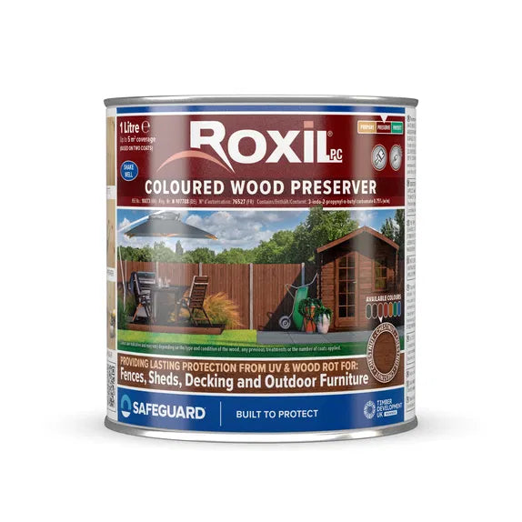 Roxil Coloured Wood Preserver