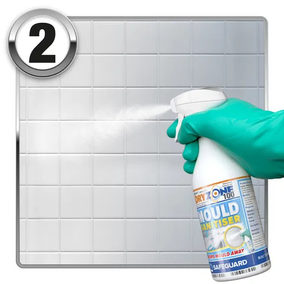Drybase Liquid DPM & Dryzone Mould Removal and Prevention Kit