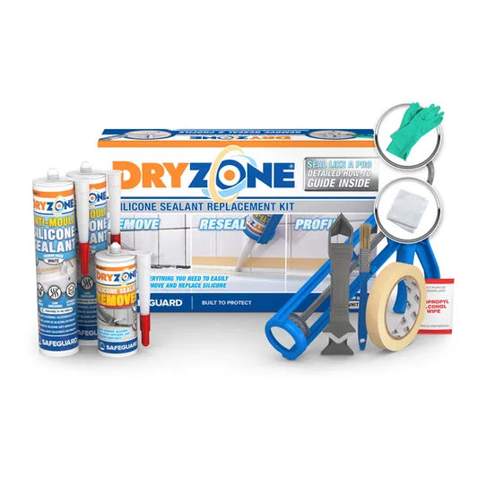 Dryzone Silicone Sealant Replacement Kit – Complete Anti-Mould Sealing Solution