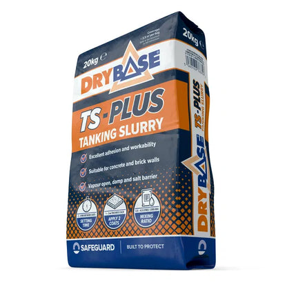 Drybase TS-PLUS Tanking Slurry & 5-Bar Waterproofer