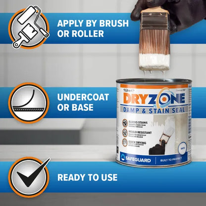 Dryzone Damp & Stain Seal Paint
